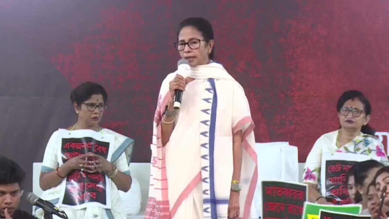 আজ থেকেই অ্যাকাউন্টে ঢুকবে যুবসাথীর টাকা, ধরনা মঞ্চ থেকে ঘোষণা মুখ্যমন্ত্রী মমতার