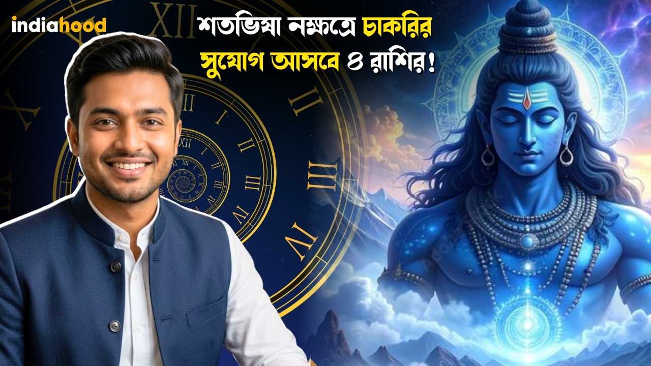 শতভিষা নক্ষত্রে চাকরির সুযোগ আসবে ৪ রাশির! আজকের রাশিফল, ১৬ মার্চ