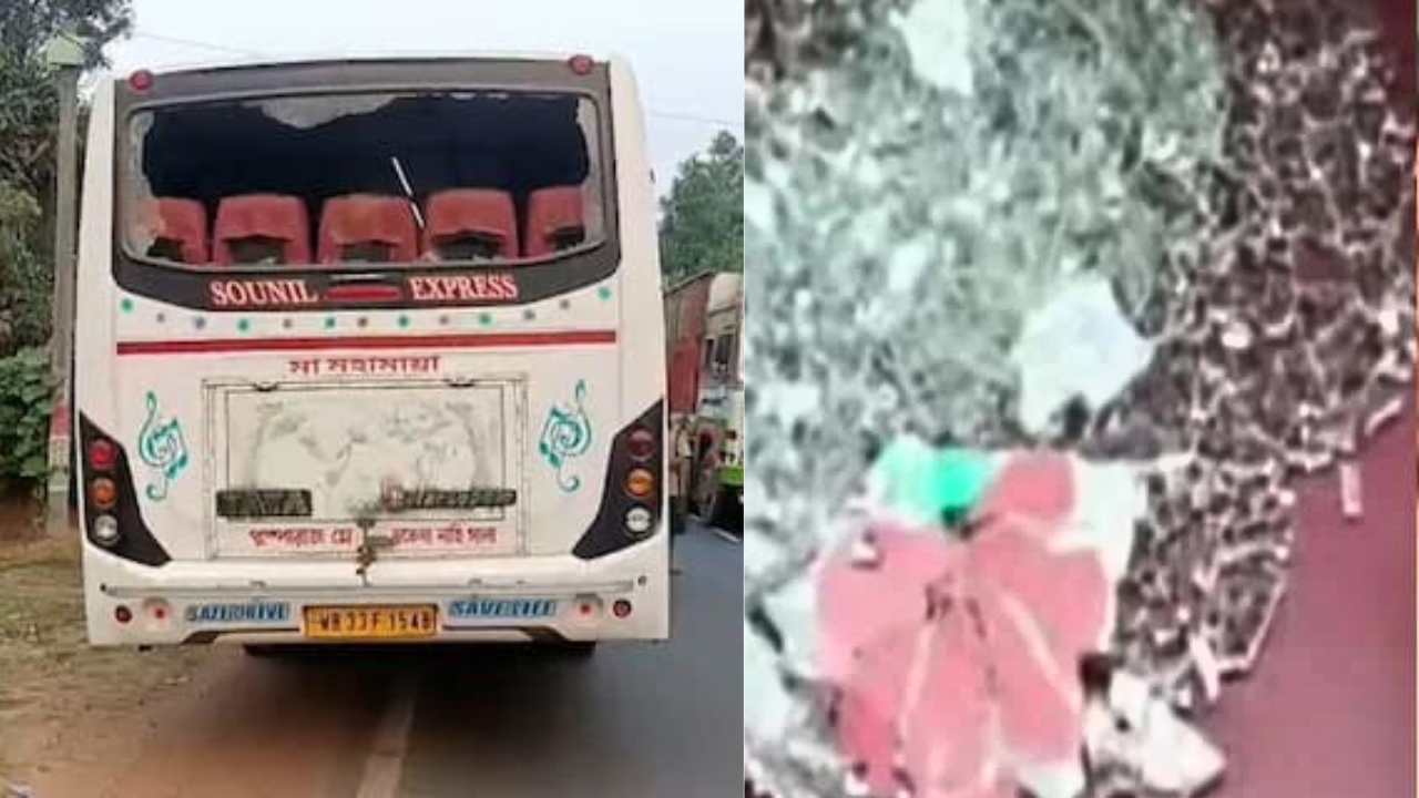 মোদীর ব্রিগেডমুখী বাসে হামলা, ভাঙল কাঁচ! বেলদায় আক্রান্ত একাধিক বিজেপি কর্মী