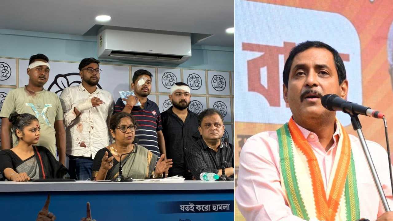 “বাড়িতে আঘাতের চিহ্ন নেই, পার্টি অফিসে ব্যান্ডেজ!” শশী পাঁজাকে একহাত নিলেন সজল ঘোষ