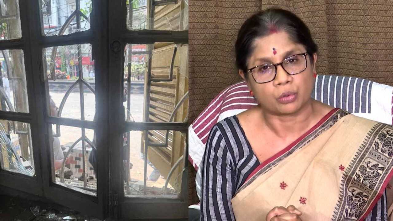 ব্রিগেড যাওয়ার পথে সংঘর্ষ, গিরিশ পার্কে মন্ত্রী শশী পাঁজার বাড়িতে ছোঁড়া হল পাথর